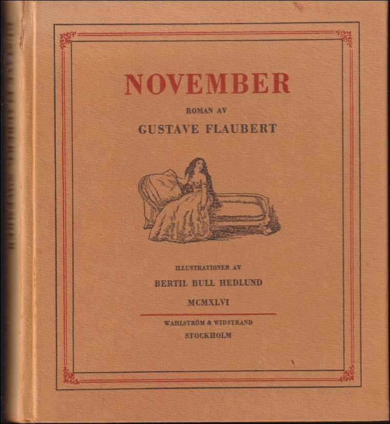 Boktips: November av Flaubert, Gustave