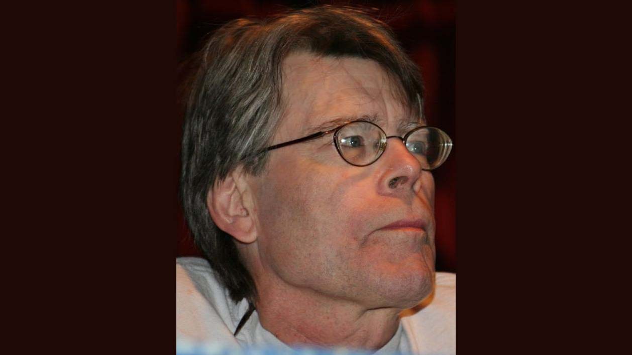 Stephen King, 2007. Okänd fotograf.