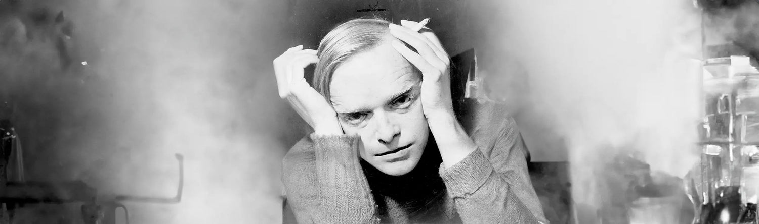 Foto: Truman Capote, 1959. New York World-Telegram and the Sun staff photographer: Higgins, Roger, photographer.