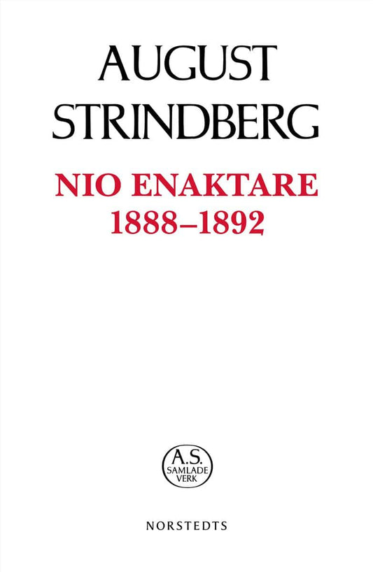 Strindberg, August | Nio enaktare 1888-1892