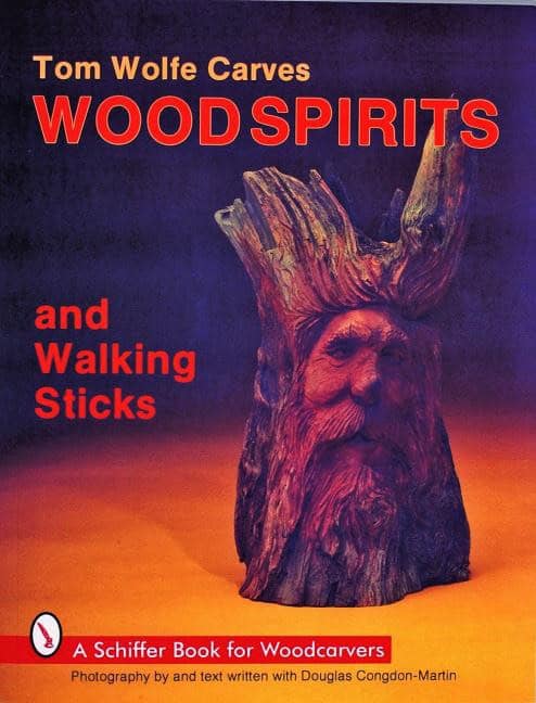 Wolfe, Tom | Tom wolfe carves woodspirits & walking sticks