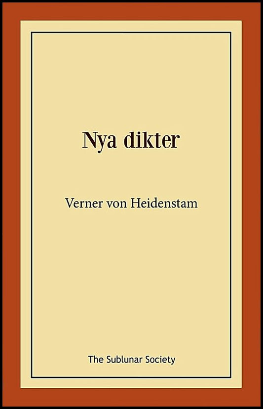 Heidenstam, Verner von | Nya dikter