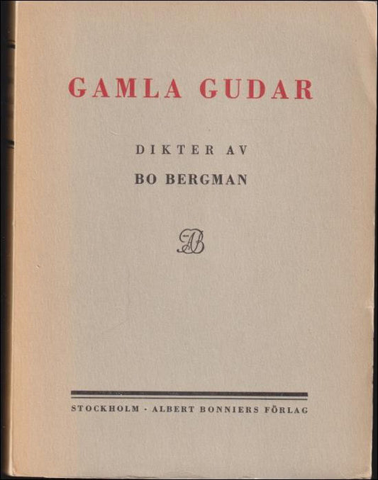 Bergman, Bo | Gamla gudar