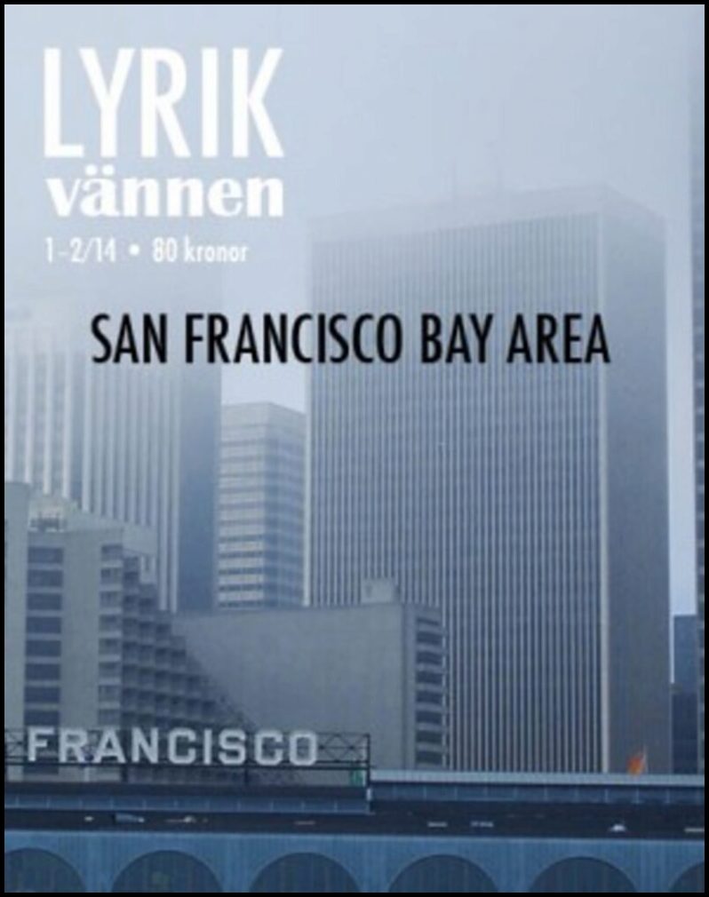 Carlsson, Kristian [red.] | Lyrikvännen 1–2(2014) San Francisco Bay Area