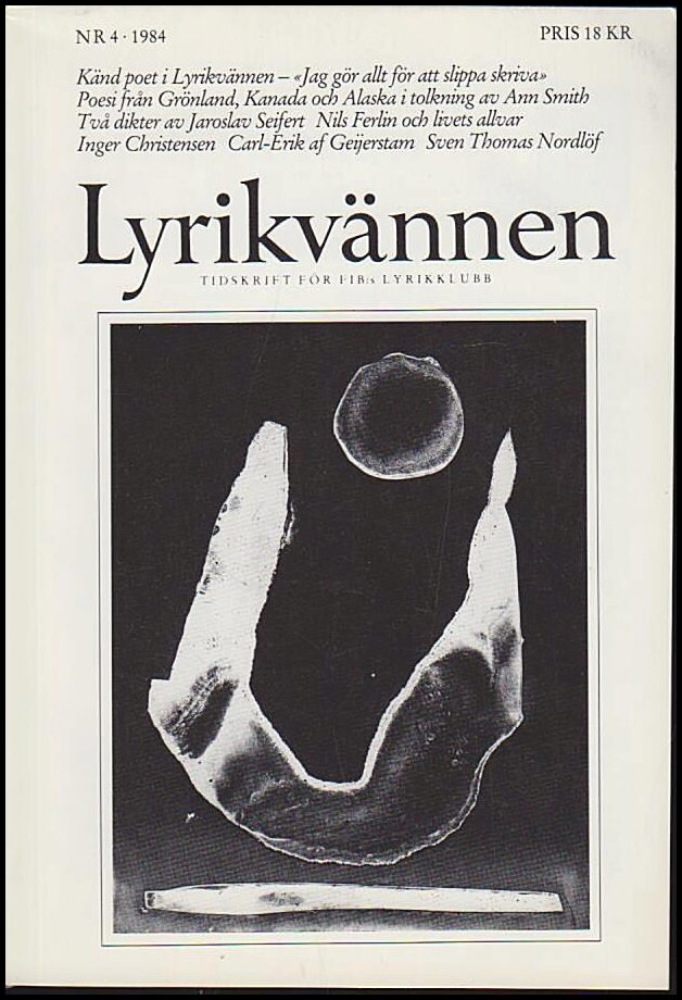 Lyrikvännen | 1984 / 4