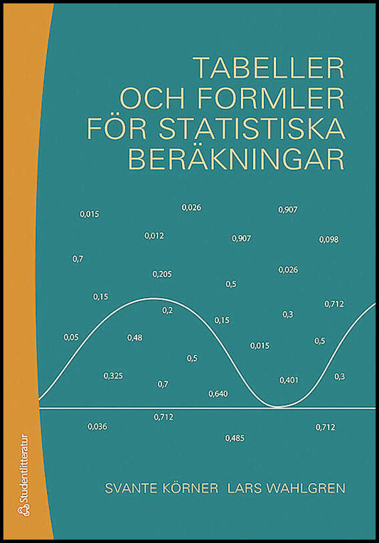 Körner, Svante | Wahlgren, Lars | Tabeller och formler för statistiska beräkningar