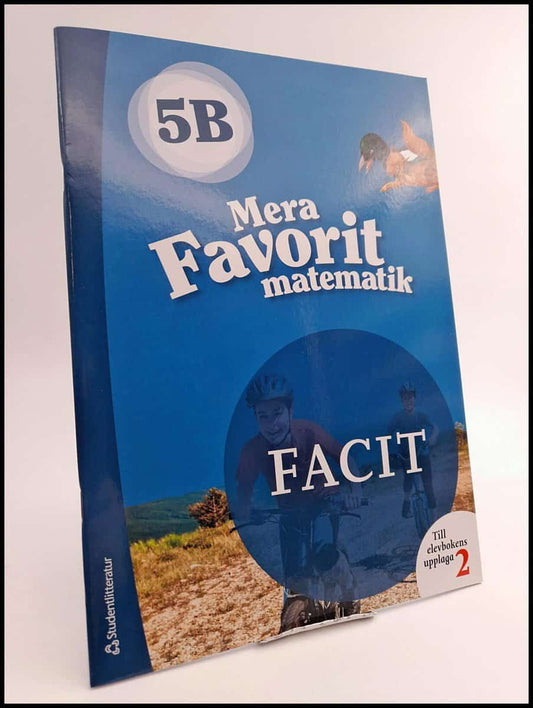 Asikainen, Katariina | Mera Favorit matematik 5B Facit till elevbokens upplaga 2