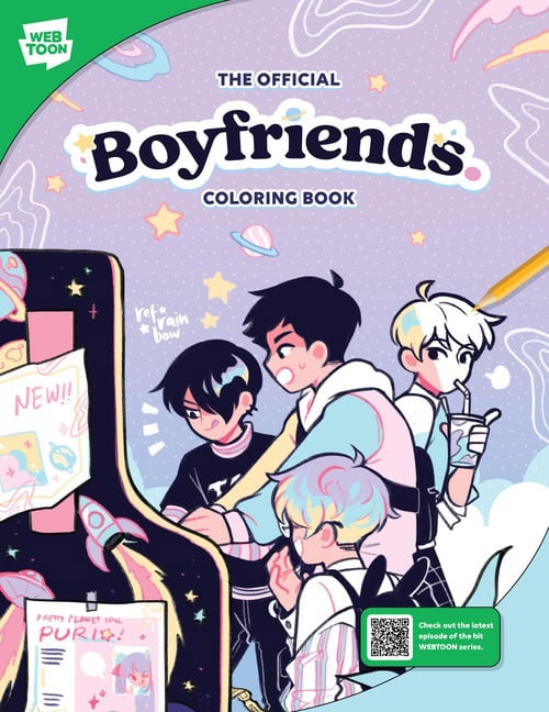 refrainbow | The Official Boyfriends. Coloring Book