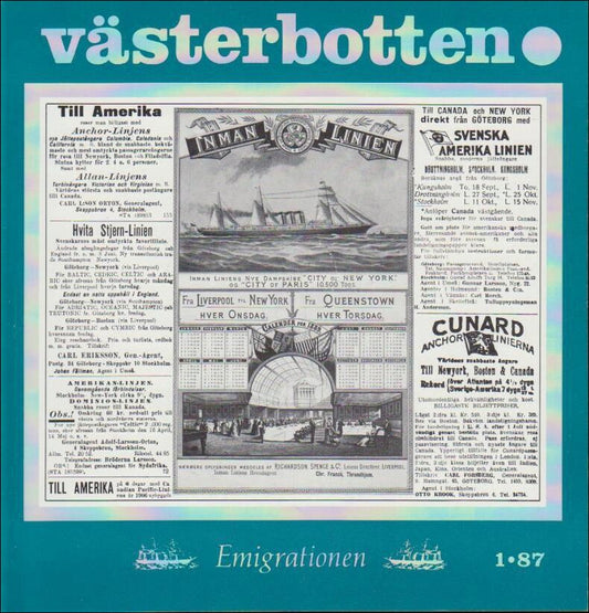 Västerbotten | 1987 / 1 : Emigrationen