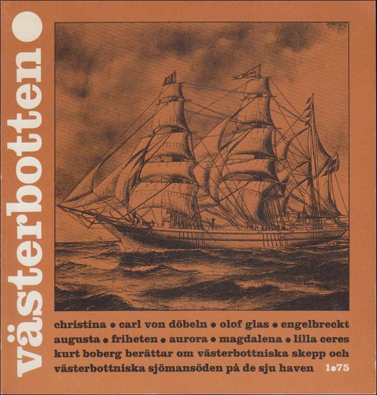 Västerbotten | 1975 / 1 : Den bottniska segelsjöfarten