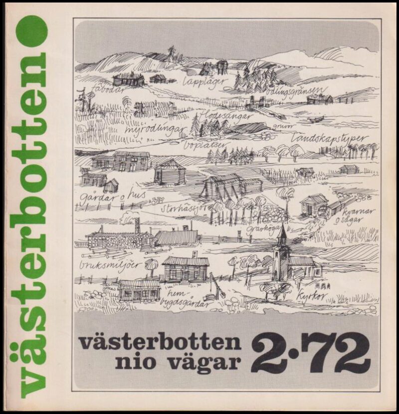 Västerbotten | 1972 / 2 : Västerbotten nio vägar