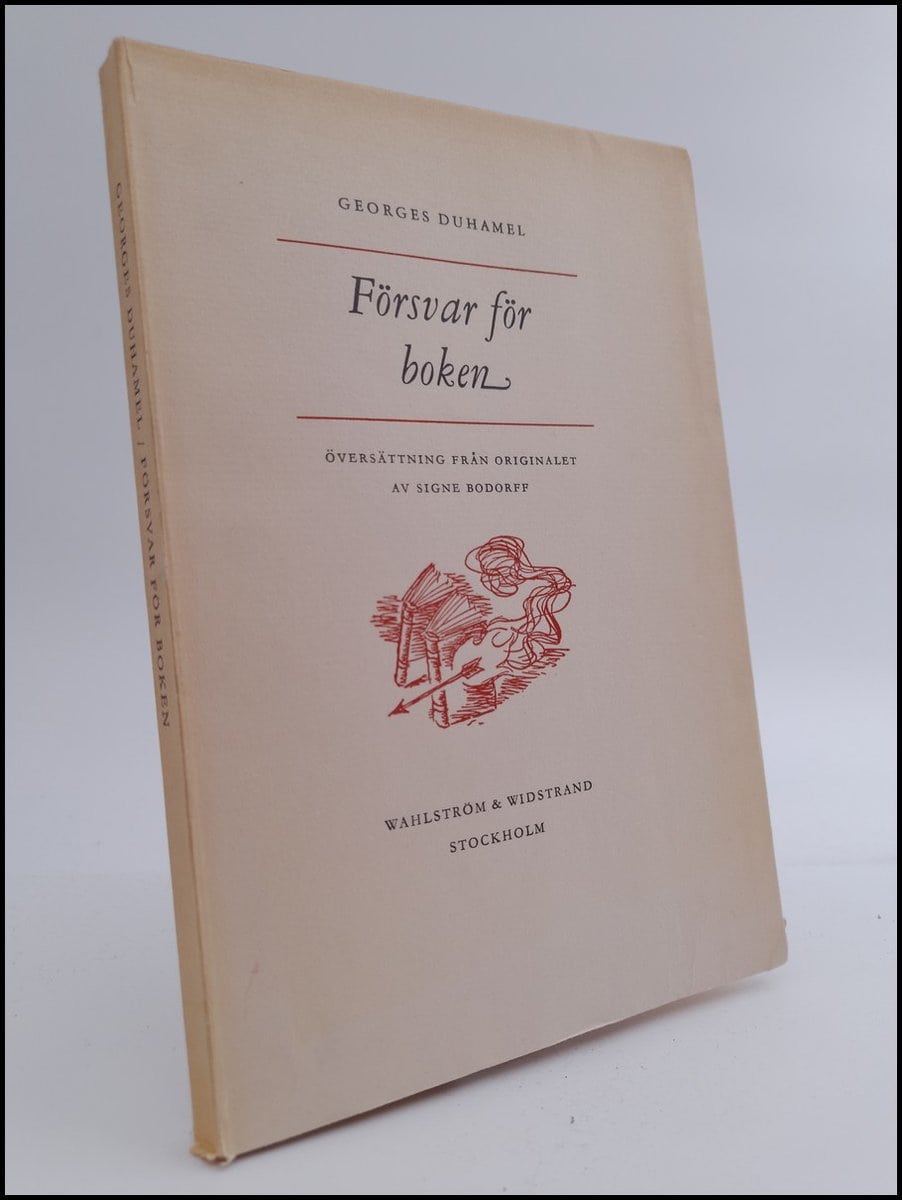 Duhamel, Georges | Försvar för boken