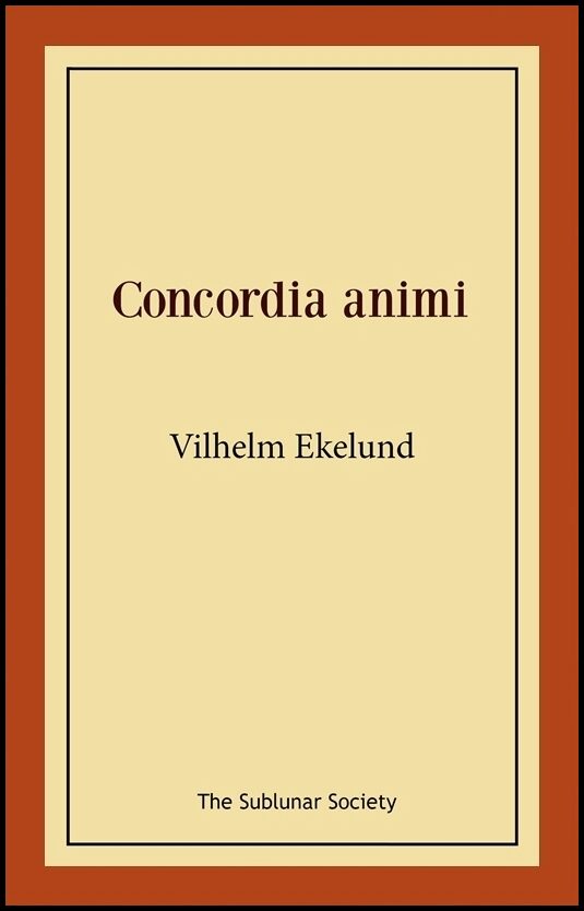 Ekelund, Vilhelm | Concordia animi