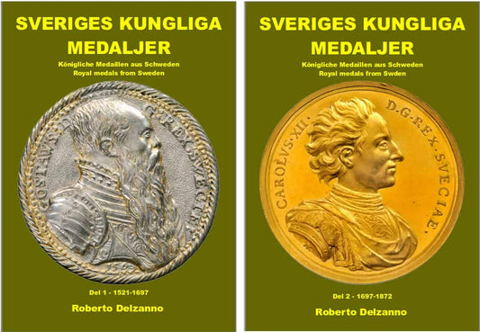 Delzanno, Roberto | Delzanno, Roberto | Sveriges kungliga medaljer Gustav Vasa-Karl XV