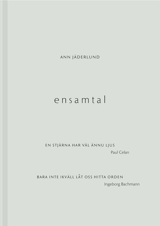 Jäderlund, Ann | Ensamtal