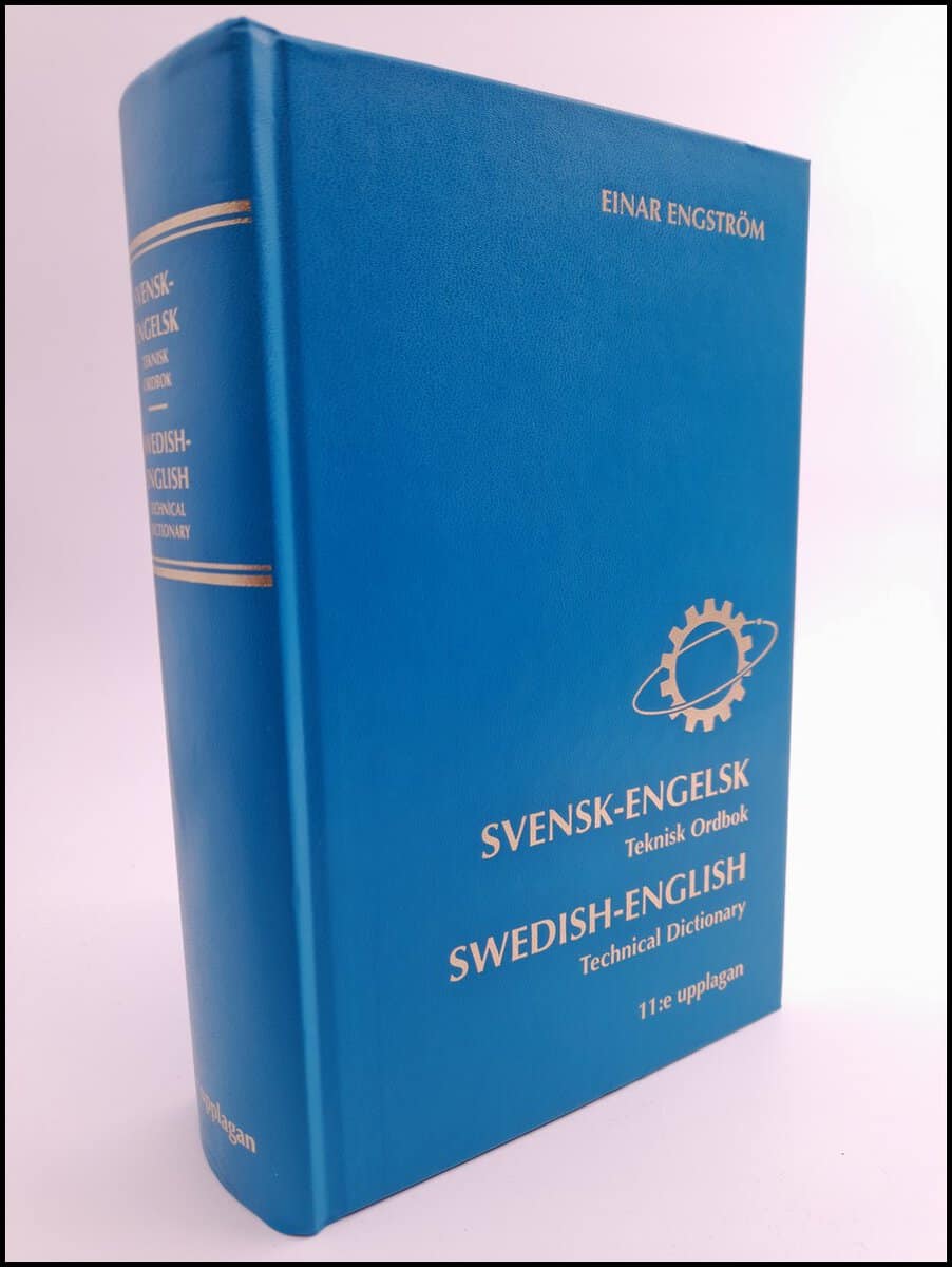 Engström, Einar | Svensk-engelsk teknisk ordbok | Swedish-English technical dictionary