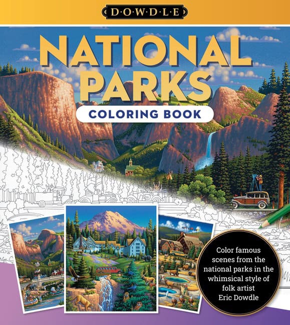 Eric Dowdle | Eric Dowdle Coloring Book : National Parks