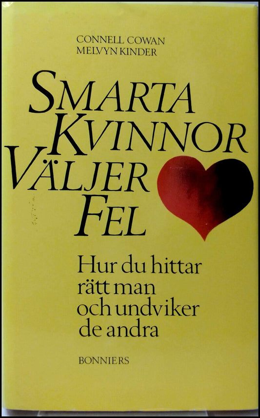 Cowan, Connell | Kinder, Melvyn | Smarta kvinnor väljer fel : Hur du hittar rätt man och undviker de andra