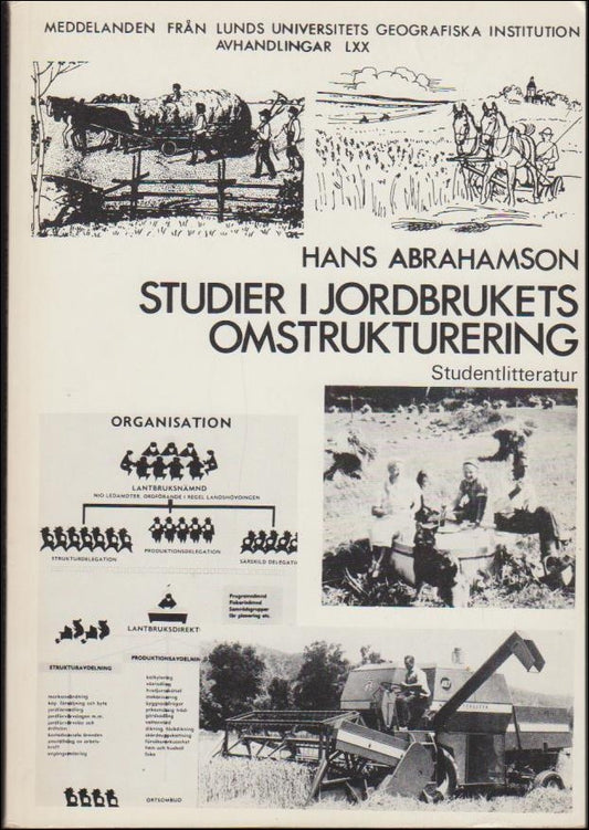 Abrahamson, Hans | Studier i jordbrukets omstrukturering