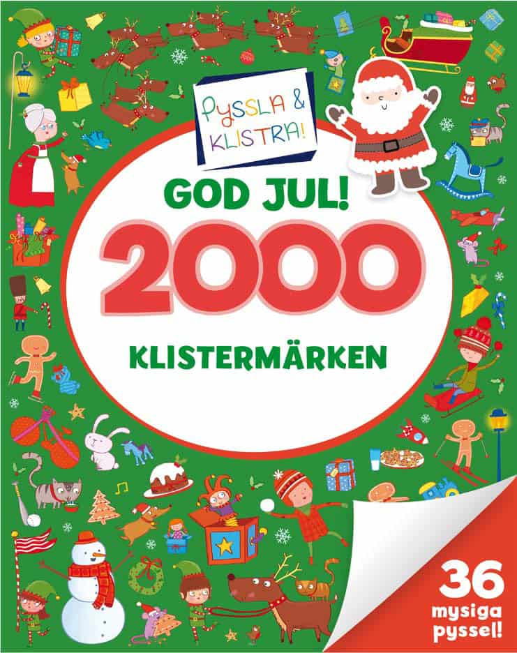 Gipetti, Rachel | 2000 klistermärken : God jul!