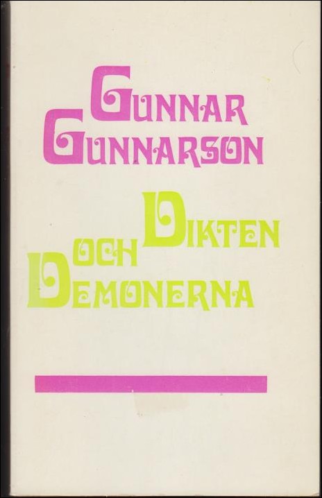 Gunnarson, Gunnar | Dikten och demonerna