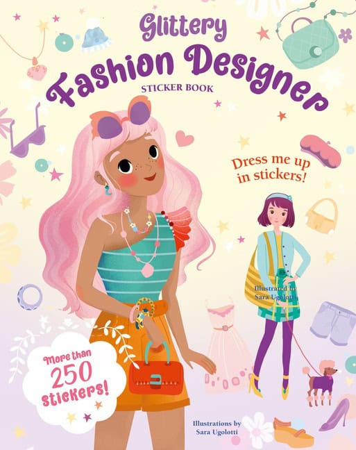 Sara Ugolotti | Glittery Fashion Designers : Sticker Book