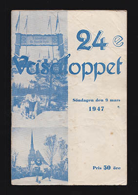 24:e Vasaloppet : Söndagen den 9 Mars 1947