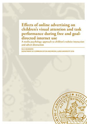 Holmberg, Nils | Effects of online advertising on children's visual attention and task performance during free and goald...