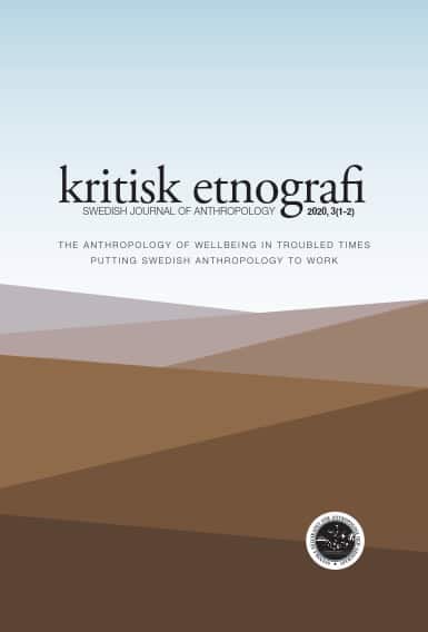 Hagberg, Sten | Hellman, Jörgen [red.] | kritisk etnografi – Swedish Journal of Anthropology, 2020, Vol 3