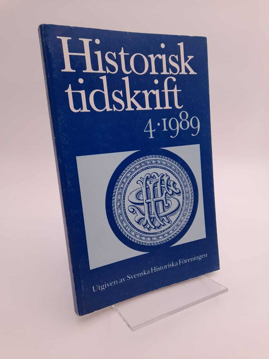 Historisk tidskrift | 1989 / 4