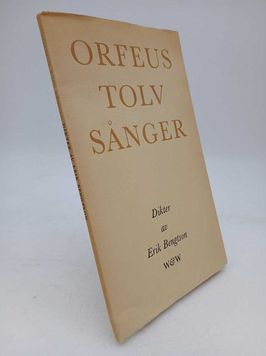 Bengtson, Erik | Orfeus tolv sånger