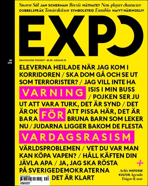 Expo | 2018 / 4 : Varning för vardagsrasism