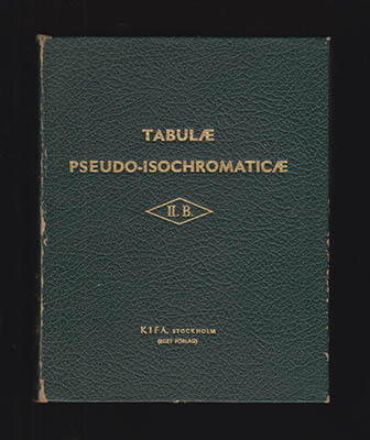 Boström, C. G. (Carl Gustaf) | Tabulæ pseudo-isochromaticæ : Tavlor för färgsinnesprövning. II.B. [Färgsinnet]