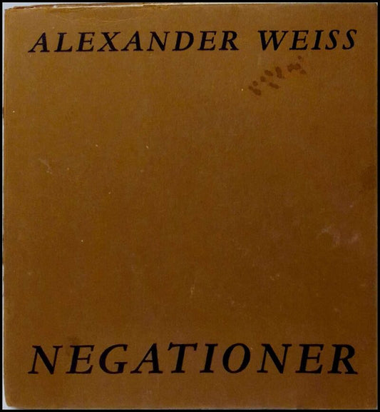 Weiss, Alexander | Negationer