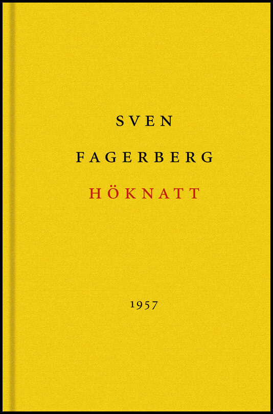 Fagerberg, Sven | Höknatt