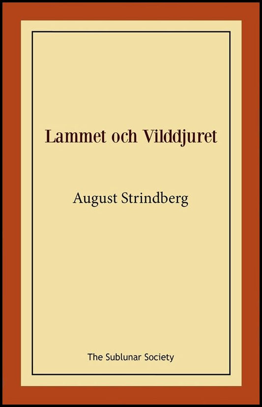 Strindberg, August | Lammet och vilddjuret