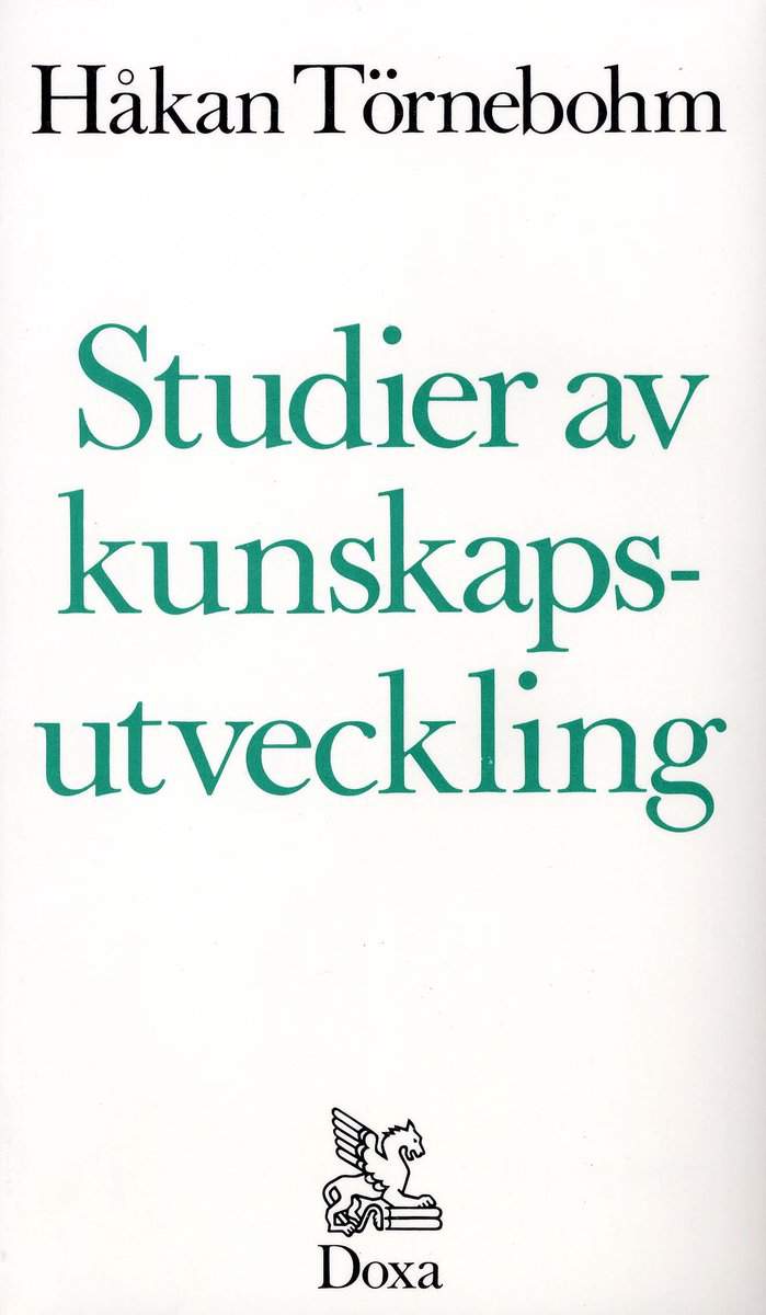 Törnebohm, Håkan | Studier av kunskapsutveckling