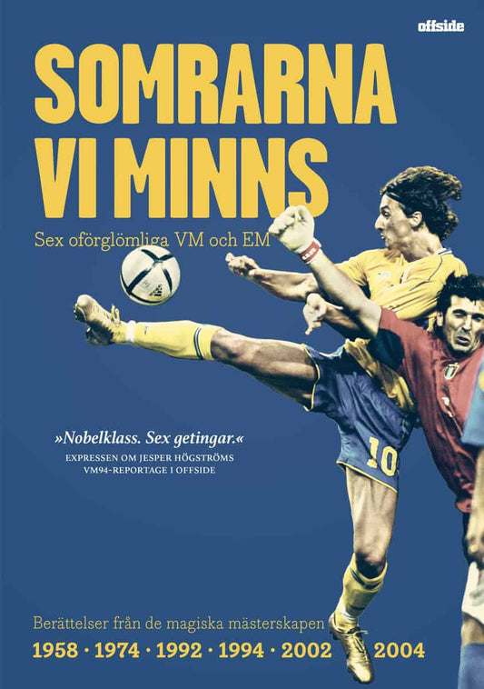 Ekblom Ystén, Henrik [red.] | Somrarna vi minns : Sex oförglömliga VM och EM