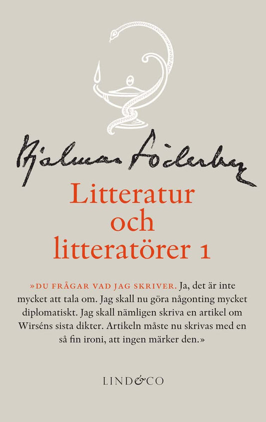 Söderberg, Hjalmar | Litteratur och litteratörer 1. Litteraturkritik