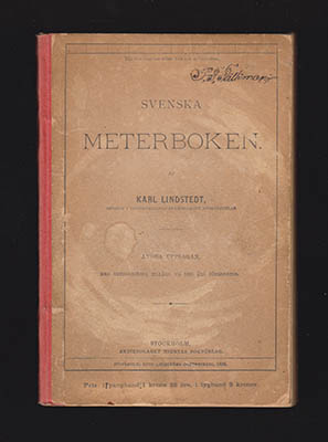 Lindstedt, Karl | Svenska meterboken