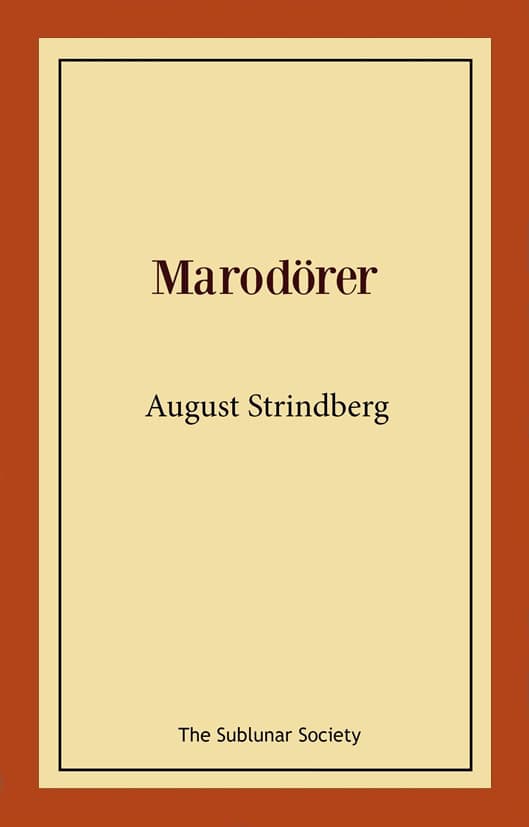 Strindberg, August | Marodörer