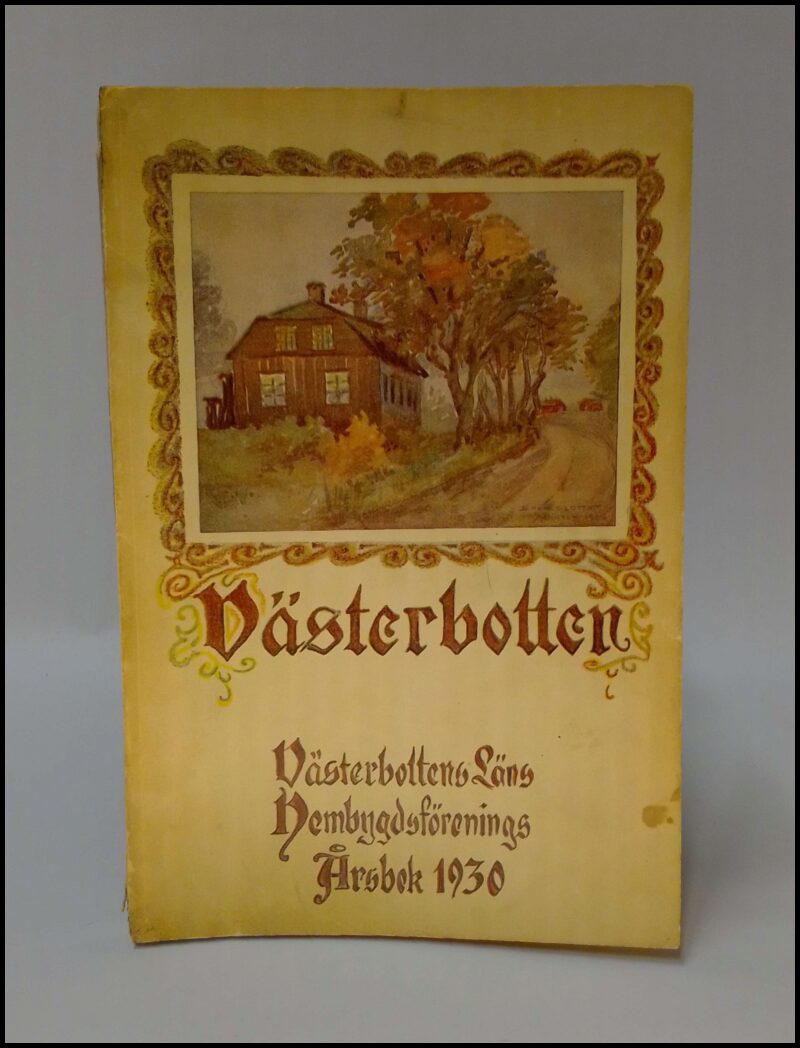 Västerbotten | 1930 / Årsbok