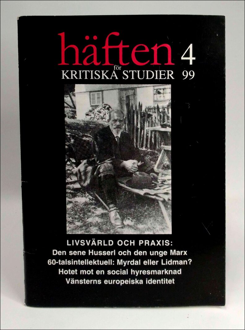 Häften för kritiska studier | 1999 / 4